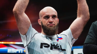 Минута отдыха Россиянин Хайбулаев выиграл финал PFL World Tournament, победив Пинедо Спорт  Минута отдыха Россиянин Хайбулаев выиграл финал PFL World Tournament, победив Пинедо Спорт