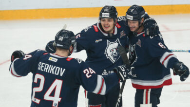 Минута отдыха «Нефтехимик» обыграл «Барыс» в матче КХЛ Спорт  Минута отдыха «Нефтехимик» обыграл «Барыс» в матче КХЛ Спорт