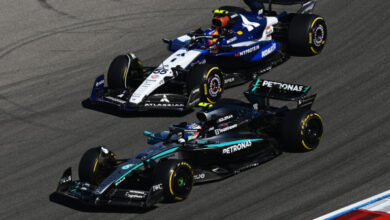 Минута отдыха Пилот «Уильямса» Сайнс потеряет пять позиций на старте Гран‑при Мехико за столкновение с Антонелли Спорт 