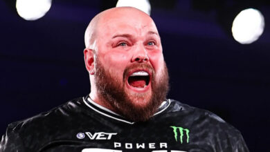 Минута отдыха Народного чемпиона из России заставили спрятать флаг. Провокация в бою за титул! Спорт 