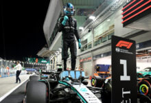 Минута отдыха Пилот «Мерседеса» Расселл завоевал поул на Гран‑при Сингапура Спорт 