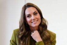 Минута отдыха Кейт Миддлтон вышла в свет в платье с принтом «гусиная лапка» Знаменитости 