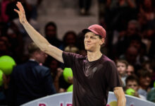 Минута отдыха Синнер победил Оже‑Аляссима в матче Итогового турнира АТР Спорт 