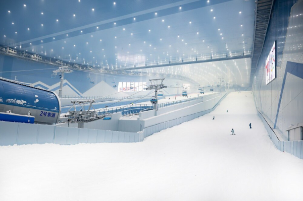 Минута отдыха Крупнейший в мире крытый горнолыжный курорт в Китае Интересное Минута отдыха Крупнейший в мире крытый горнолыжный курорт в Китае Интересное