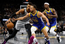 Минута отдыха «Голден Стэйт» обыграл «Сан‑Антонио» в матче НБА, Карри набрал 49 очков Спорт 