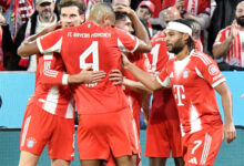 Минута отдыха «Бавария» разгромила «Байер» и одержала девятую победу подряд в чемпионате Германии Спорт 