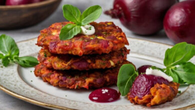 Минута отдыха Оригинальный рецепт свекольных драников — ваш новый фаворит на кухне! Интересное 