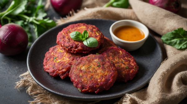 Минута отдыха Оригинальный рецепт свекольных драников — ваш новый фаворит на кухне! Интересное 