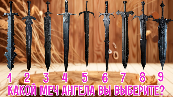 Минута отдыха Какой меч ангела вы выберите. Он подскажет вам как пройти трудности Интересное Минута отдыха Какой меч ангела вы выберите. Он подскажет вам как пройти трудности Интересное