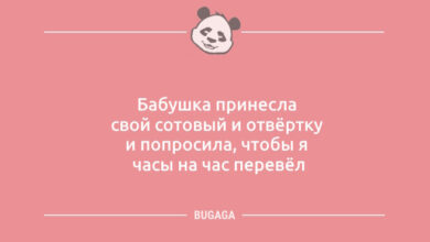 Минута отдыха Шутки и анекдоты: «Бабушка принесла свой сотовый…» (9 фото) Анекдоты 