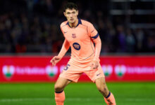 Минута отдыха Футболист «Барселоны» Кристенсен получил травму колена на тренировке Спорт 