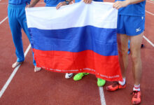 Минута отдыха На соревнованиях в США развернули флаг России! Американцы были в восторге! Спорт 