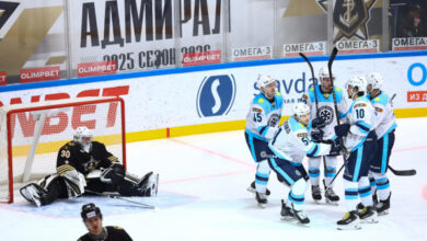 Минута отдыха «Сибирь» обыграла «Адмирал» в матче КХЛ Спорт Минута отдыха «Сибирь» обыграла «Адмирал» в матче КХЛ Спорт