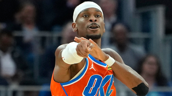 Минута отдыха «Оклахома» одолела «Голден Стэйт», одержав 13‑ю победу подряд в НБА Спорт Минута отдыха «Оклахома» одолела «Голден Стэйт», одержав 13‑ю победу подряд в НБА Спорт