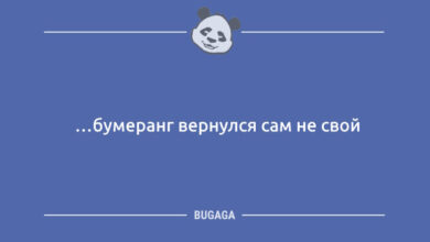 Минута отдыха Шутки и анекдоты дня: «…бумеранг вернулся сам не свой» (11 шт) Анекдоты 