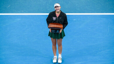 Минута отдыха Теннисистка Мирра Андреева завоевала первый титул в 2026 году, победив Мбоко в финале в Аделаиде Спорт 