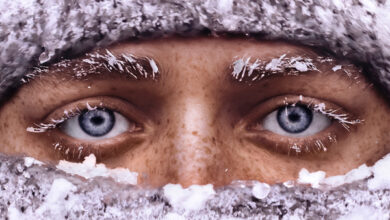 Минута отдыха Почему глаза не леденеют на морозе? Интересное 