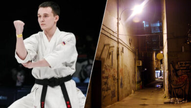 Минута отдыха Заткнули рот и тащили к гаражам. Российский чемпион спас девушку от четырех отморозков Спорт 