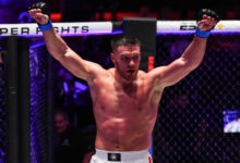 Минута отдыха Немков победил Феррейру в титульном поединке PFL Спорт 