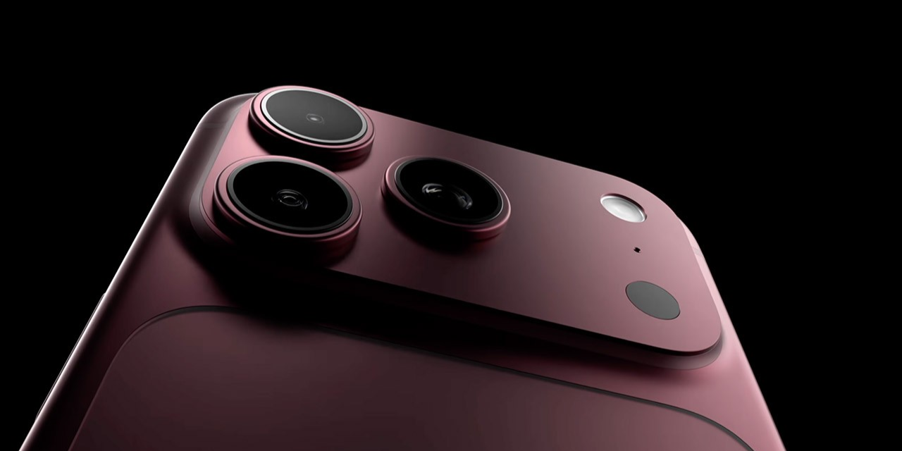 Минута отдыха Инсайдер показал на видео бордовый iPhone 18 Pro с «островком» в углу экрана Полезности 