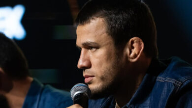 Минута отдыха «Ему не убежать, в Дубае клетка маленькая» — Усман Нурмагомедов о своем сопернике Дэвисе Спорт Минута отдыха «Ему не убежать, в Дубае клетка маленькая» — Усман Нурмагомедов о своем сопернике Дэвисе Спорт