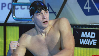 Минута отдыха Пригода выиграл золотую медаль Кубка сильнейших спортсменов в заплыве на 200 м брассом Спорт 