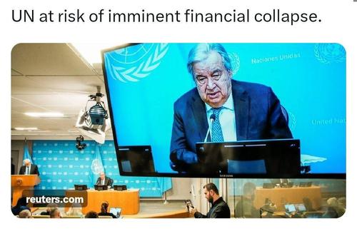 Минута отдыха ООН на грани банкротства: Гутерриш предупредил о «неминуемом финансовом коллапсе» В мире Минута отдыха ООН на грани банкротства: Гутерриш предупредил о «неминуемом финансовом коллапсе» В мире