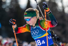 Минута отдыха Отказавшаяся от России биатлонистка опозорилась на Олимпиаде-2026. Опустилась на дно с прибалтами Спорт 