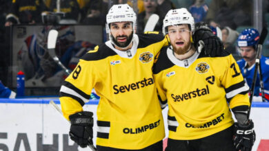 Минута отдыха СКА проиграл «Северстали» в овертайме и прервал серию из пяти побед в КХЛ Спорт Минута отдыха СКА проиграл «Северстали» в овертайме и прервал серию из пяти побед в КХЛ Спорт