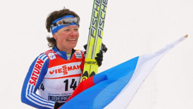 Минута отдыха «Люди прочитали заголовки и не поняли, что к чему». Лыжница Евгения Медведева рассказала, как ее перепутали с фигуристкой Спорт 