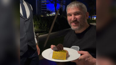 Минута отдыха Море вместо льда и торт с намеком. Чем занимается Овечкин во время Олимпиады Спорт 