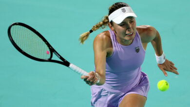 Минута отдыха Александрова обыграла Баптист и вышла в финал теннисного турнира в Абу‑Даби Спорт 