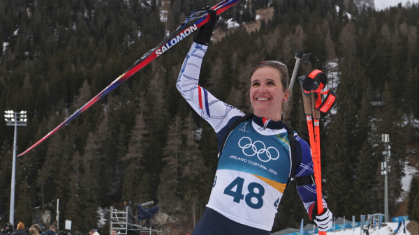 Минута отдыха Никому не известная биатлонистка выиграла медаль Олимпиады. Вы о такой даже не слышали Спорт 