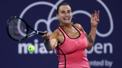 Минута отдыха Соболенко вышла в финал теннисного турнира в Майами Спорт Минута отдыха Соболенко вышла в финал теннисного турнира в Майами Спорт