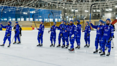 Минута отдыха Московское «Динамо» выиграло чемпионат России по хоккею с мячом Спорт 