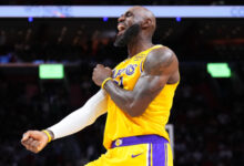 Минута отдыха Трипл‑дабл Леброна Джеймса помог «Лейкерс» обыграть «Майами», Дончич набрал 60 очков Спорт 