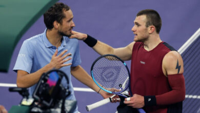 Минута отдыха Медведев убрал с пути действующего чемпиона. С такой игрой и Алькарас не страшен Спорт 