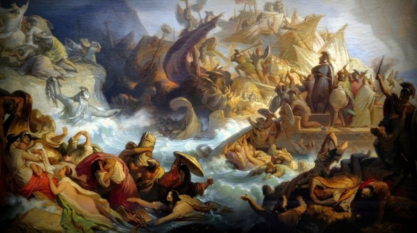 Минута отдыха Гнев Посейдон, спасший Грецию от персов Интересное 