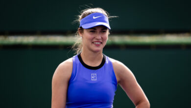 Минута отдыха Россиянка Калинская пробилась в третий круг теннисного турнира в Индиан‑Уэллсе Спорт 