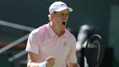 Минута отдыха Синнер вышел в финал теннисного турнира в Индиан‑Уэллсе Спорт 