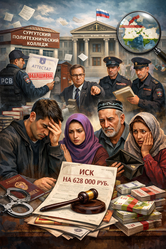 Минута отдыха Фальшивые аттестаты в сургутском колледже: студентов из Таджикистана отчислили, а их семьи обязали возместить ущерб Общество 