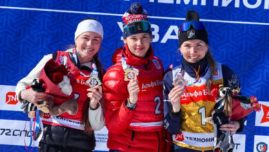 Минута отдыха Анастасия Халили завоевала золото чемпионата России по биатлону в гонке на 30 км Спорт 