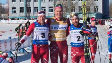 Минута отдыха Большунову простили нарушение правил. Скандальный финал чемпионата России Спорт 