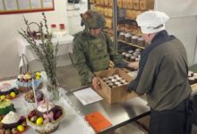 Минута отдыха К Пасхе — на передовую: военные пекари группировки «Центр» испекли куличи для бойцов в зоне СВО Армия 