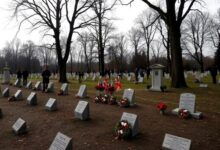 Минута отдыха Украинские власти перезахоронят останки одного из лидеров нацистов В мире 