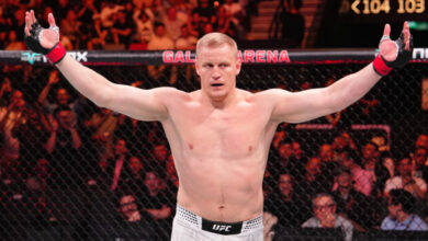 Минута отдыха Россиянин вырубил дерзкого бразильца на UFC! Справился за 39 секунд Спорт 