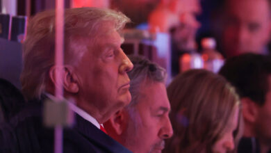 Минута отдыха Трамп заснул во время матча финала НБА Спорт 