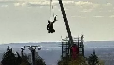 Минута отдыха Всадник без седла: в Уфе демонтируют памятник Салавату Юлаеву Общество 